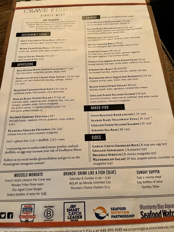 Crave Fishbar