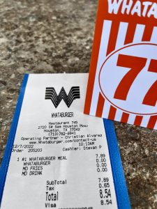Whataburger  (왓어버거) – 텍사스